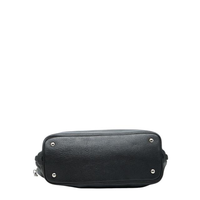 プラダ VITELLO PHENIX ヴィッテロ ダイノ ハンドバッグ トートバッグ BN2419 ブラック レザー レディース PRADA 【中古】_2