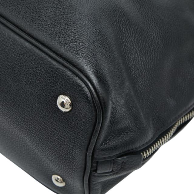 プラダ VITELLO PHENIX ヴィッテロ ダイノ ハンドバッグ トートバッグ BN2419 ブラック レザー レディース PRADA 【中古】_3