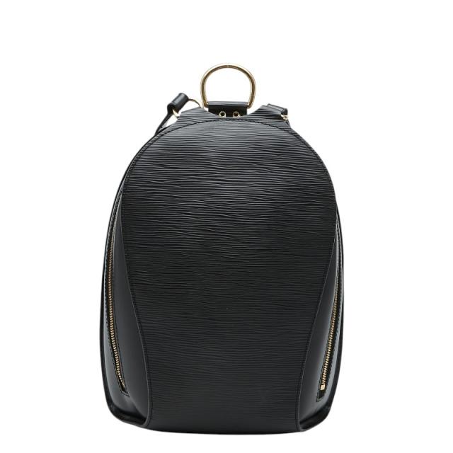 ルイ ヴィトン エピ マビヨン バックパック リュック ブラック ノワール レザー レディース LOUIS VUITTON 【中古】