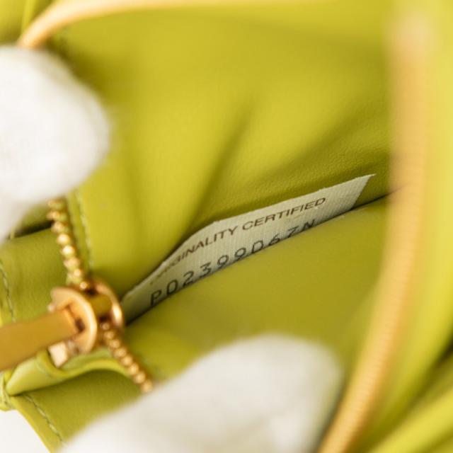 ボッテガヴェネタ マキシイントレチャート 長財布 グリーン レザー レディース BOTTEGAVENETA 【中古】_5