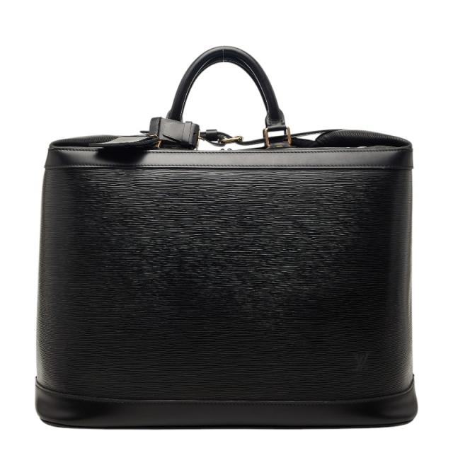 ルイ ヴィトン クルーザーバッグ45 スペシャルオーダー ボストンバッグ 旅行用 ブラック レザー レディース LOUIS VUITTON 【中古】
