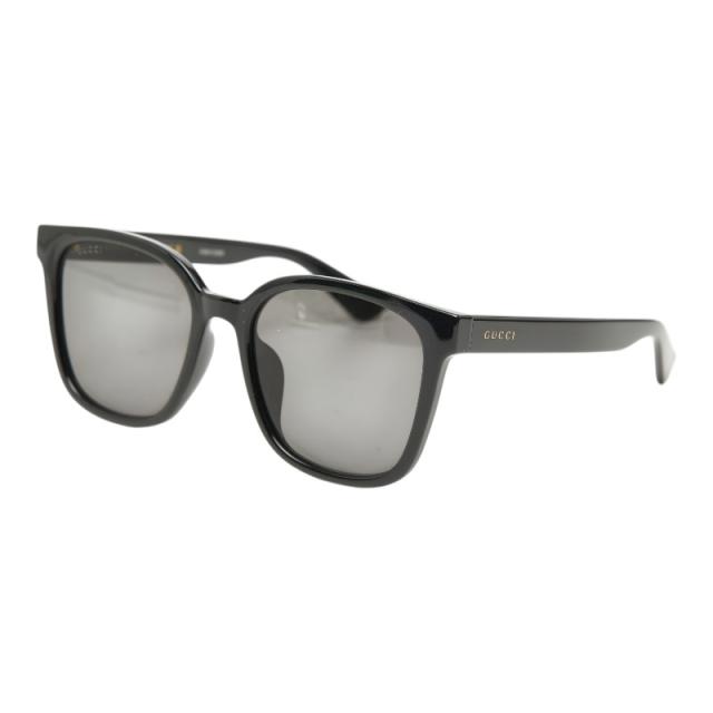 グッチ サングラス ウェリントン アジアンフィット GG1346SK ブラック プラスチック レディース GUCCI 【中古】