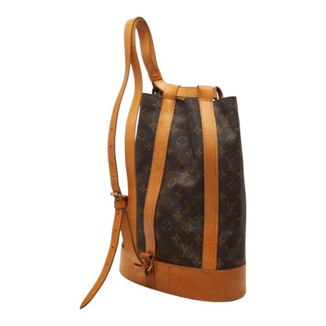 ルイ ヴィトン モノグラム ランドネPM ショルダーバッグ ボディバッグ M42243 ブラウン PVC レザー レディース LOUIS VUITTON 【中古】_1