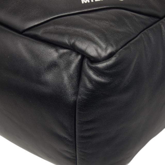 プラダ トートバッグ ショルダーバッグ ブラック レザー レディース PRADA 【中古】_3
