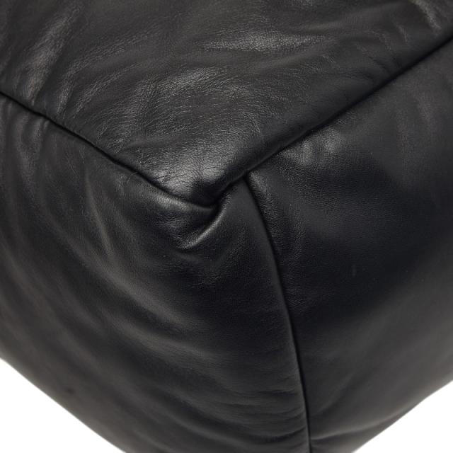 プラダ トートバッグ ショルダーバッグ ブラック レザー レディース PRADA 【中古】_4