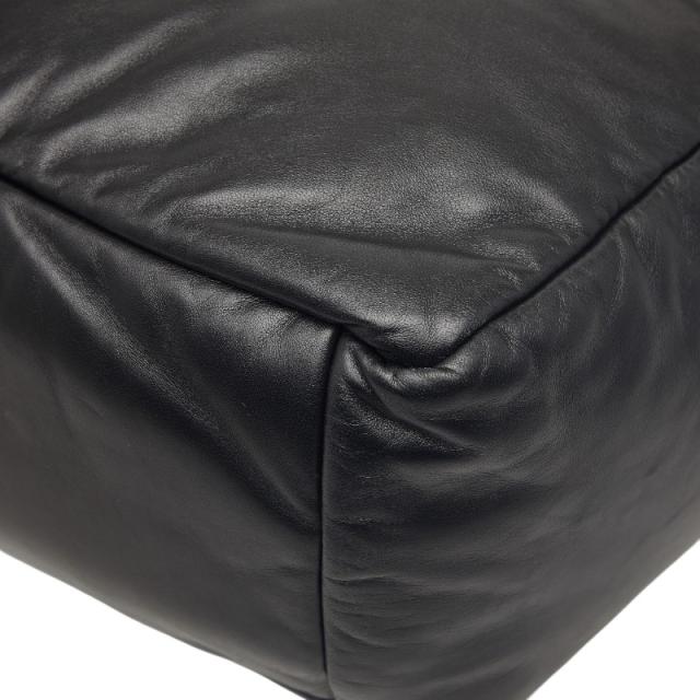 プラダ トートバッグ ショルダーバッグ ブラック レザー レディース PRADA 【中古】_6