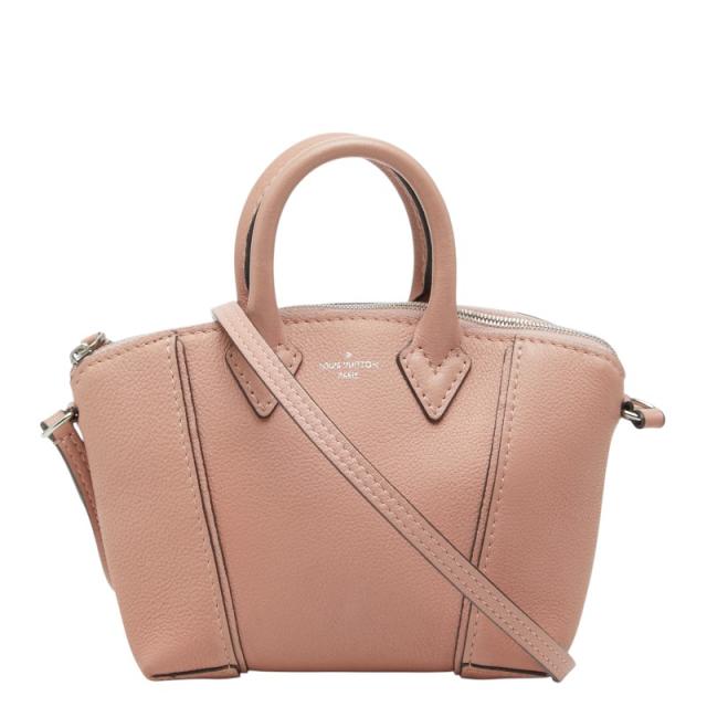 ルイ ヴィトン パルナセア ナノ ロックイット ミニハンドバッグ ショルダーバッグ 2WAY M61256 ピンク レザー LOUIS VUITTON 【中古】