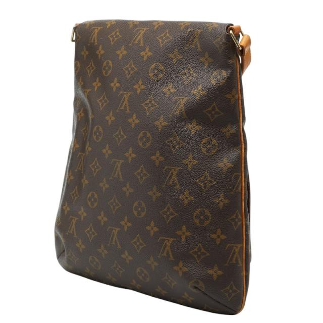 ルイ ヴィトン モノグラム ミュゼット 斜め掛け ショルダーバッグ M51256 ブラウン PVC レザー レディース LOUIS VUITTON 【中古】_1