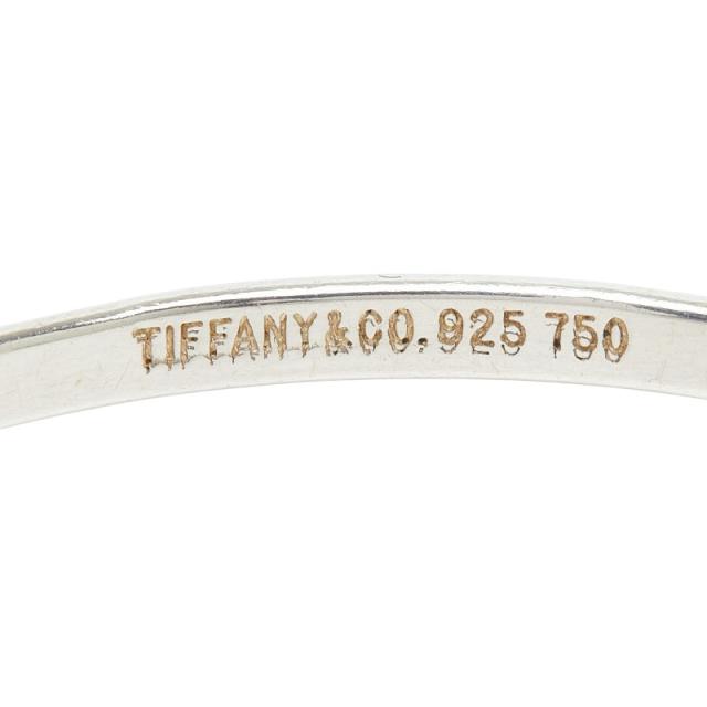 ティファニー フック&アイ バングル ブレスレット SV925 シルバー K18YG イエローゴールド レディース TIFFANY&Co. 【中古】_3