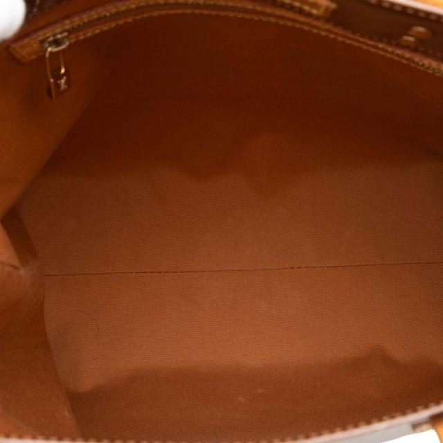 ルイ ヴィトン モノグラム ヴェルニ リードMM ハンドバッグ トートバッグ M91143 ブラウン パテントレザー LOUIS VUITTON 【中古】_3