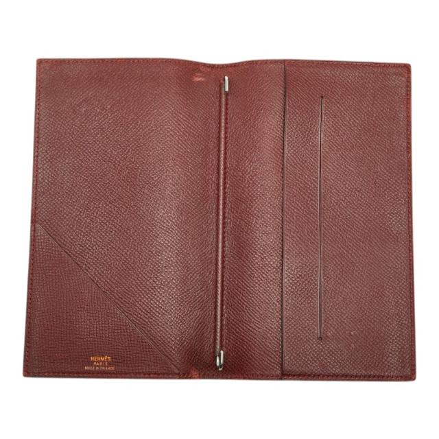 エルメス アジェンダ ヴィジョン 手帳カバー ブラック レッド クシュベル レディース HERMES 【中古】_7