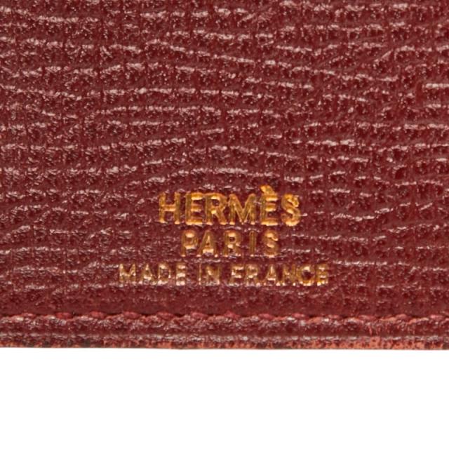 エルメス アジェンダ ヴィジョン 手帳カバー ブラック レッド クシュベル レディース HERMES 【中古】_8