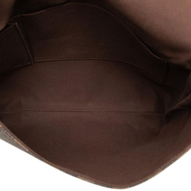 ルイ ヴィトン ダミエ ブルックリンMM 斜め掛け ショルダーバッグ N51211 ブラウン PVC レザー レディース LOUIS VUITTON 【中古】_3
