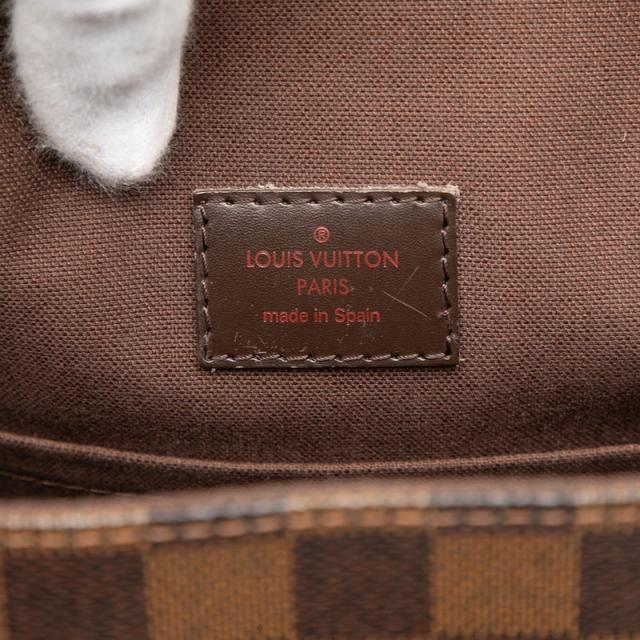 ルイ ヴィトン ダミエ ブルックリンMM 斜め掛け ショルダーバッグ N51211 ブラウン PVC レザー レディース LOUIS VUITTON 【中古】_4