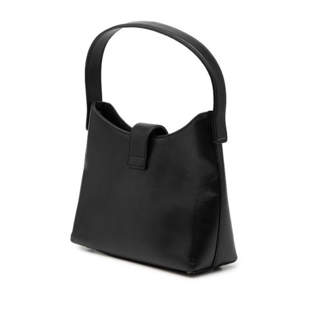 サルヴァトーレフェラガモ ガンチーニ ハンドバッグ Q21 0235 ブラック レザー レディース Salvatore Ferragamo 【中古】_1