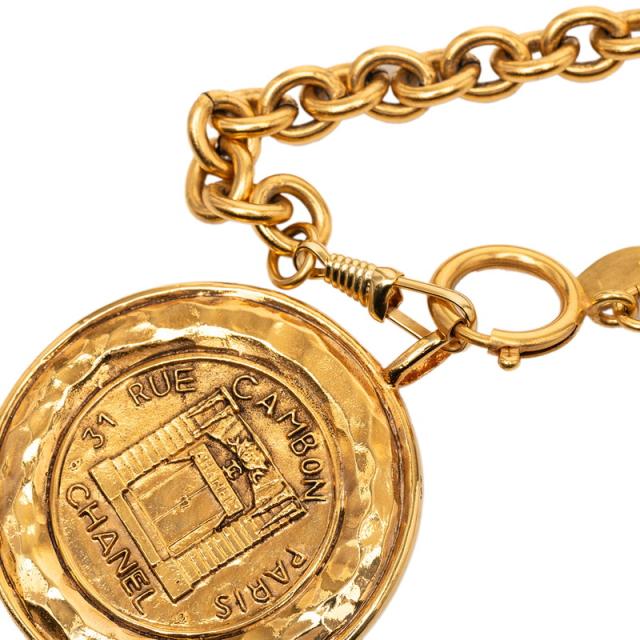 シャネル 31 RUE CAMBON PARIS ネックレス ゴールド メッキ レディース CHANEL 【中古】_3