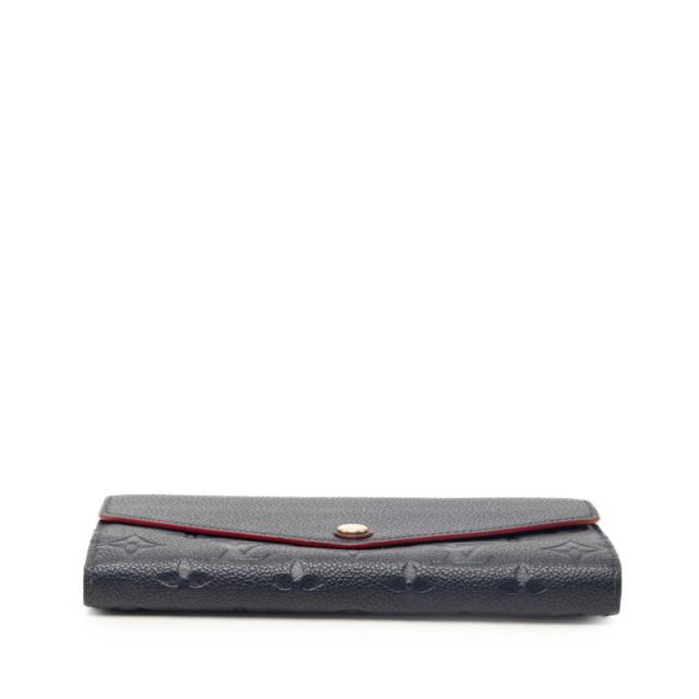 ルイ ヴィトン モノグラム アンプラント ポルトフォイユ サラ 長財布 M62125 マリーヌルージュ ネイビー レザー LOUIS VUITTON 【中古】_2