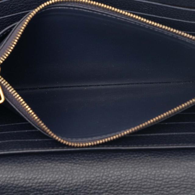 ルイ ヴィトン モノグラム アンプラント ポルトフォイユ サラ 長財布 M62125 マリーヌルージュ ネイビー レザー LOUIS VUITTON 【中古】_3
