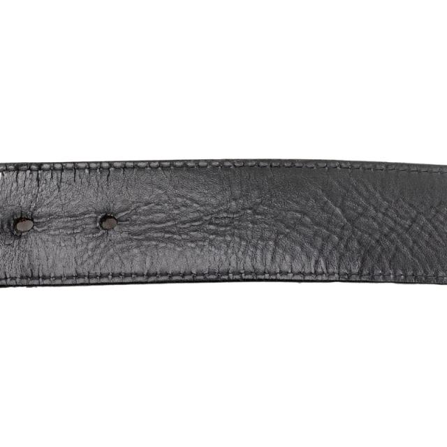 ルイ ヴィトン マイクロダミエ サンチュール LVイニシャル ベルト サイズ：90/36 M6876 ブラウン スウェード LOUIS VUITTON 【中古】_6