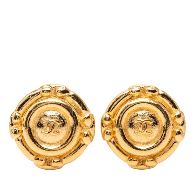 シャネル ココマーク イヤリング ゴールド メッキ レディース CHANEL 