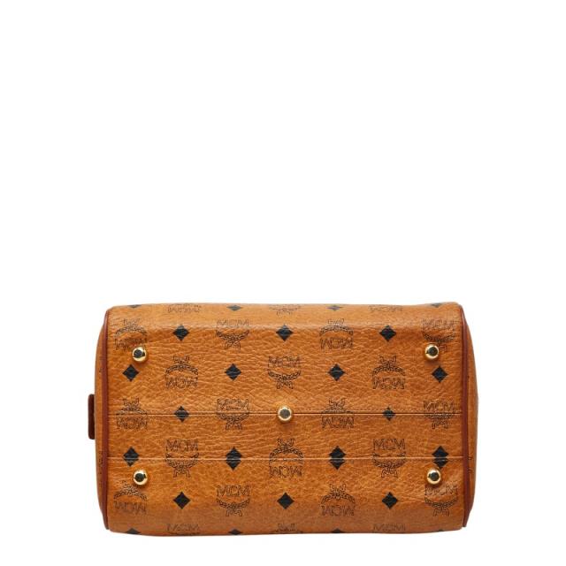 エム シー エム ヴィセトス モノグラム ハンドバッグ ショルダーバッグ 2WAY ブラウン レザー レディース MCM 【中古】_2