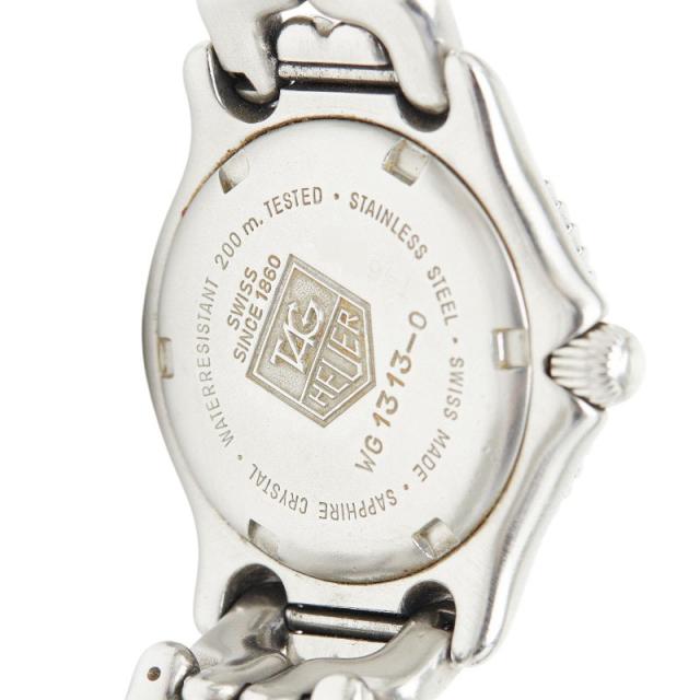 タグホイヤー セル 腕時計 WG1313-0 クオーツ グレー文字盤 ステンレススチール レディース TAG HEUER 【中古】_3