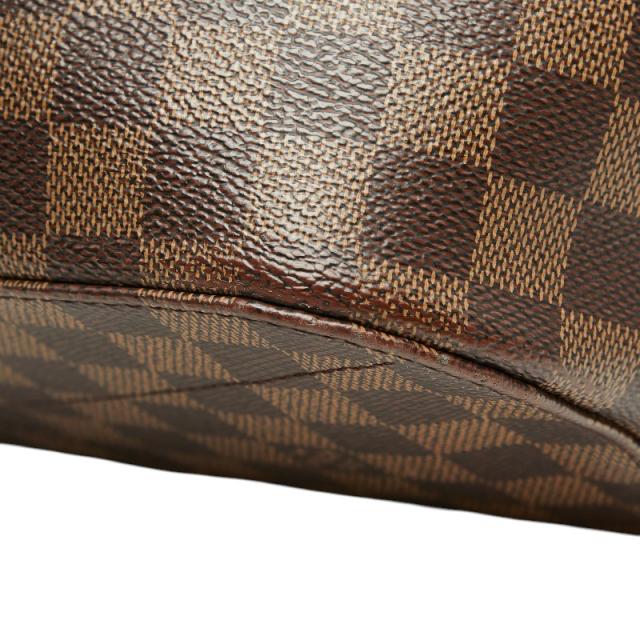 ルイ ヴィトン ダミエ シエナ MM ハンドバッグ ショルダーバッグ 2WAY N41546 ブラウン PVC レザー レディース LOUIS VUITTON 【中古】_4