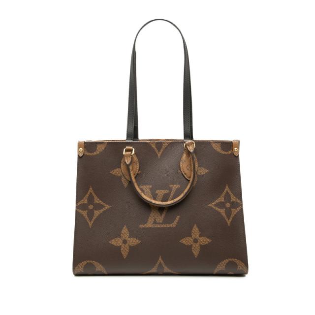 ルイ ヴィトン モノグラム ジャイアントリバース オンザゴーMM ハンドバッグ ショルダーバッグ 2WAY M45321 PVC LOUIS VUITTON 【中古】