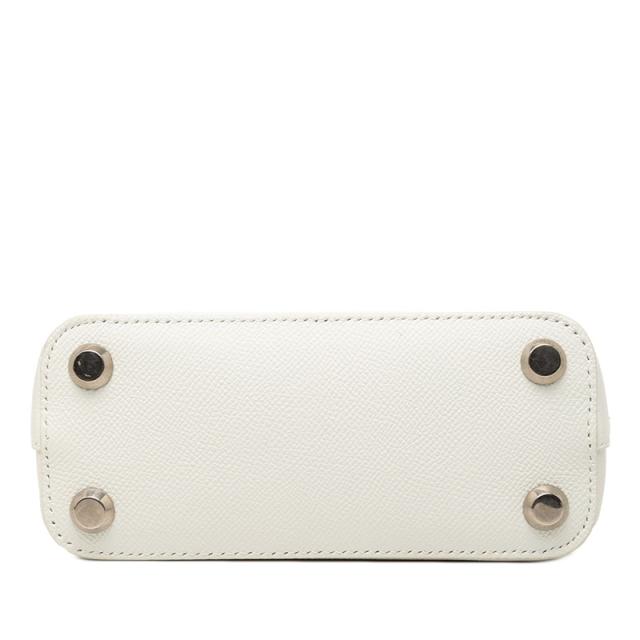 バレンシアガ ヴィル トップハンドル XXS ハンドバッグ ショルダーバッグ 2WAY 550646 ホワイト レザー レディース BALENCIAGA 【中古】_2