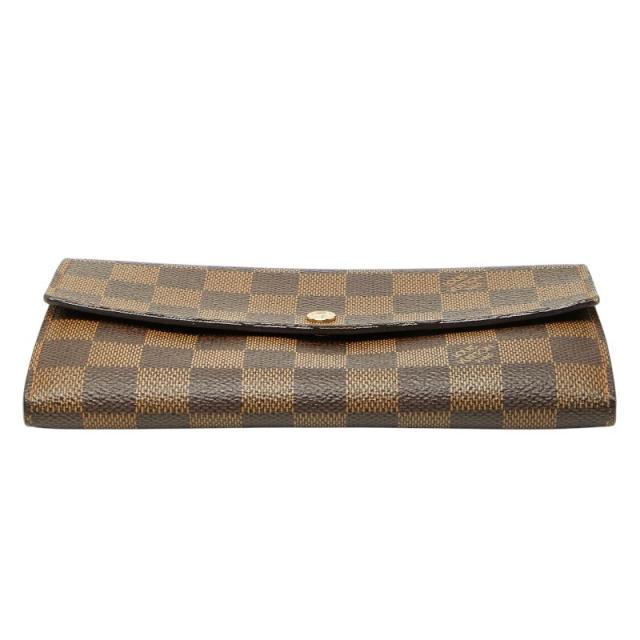 ルイ ヴィトン ダミエ ポルトモネ クレディ 長財布 N61725 ブラウン PVC メンズ LOUIS VUITTON 【中古】_2