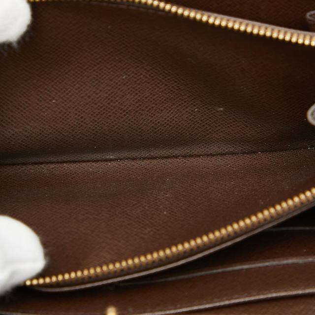 ルイ ヴィトン ダミエ ポルトモネ クレディ 長財布 N61725 ブラウン PVC メンズ LOUIS VUITTON 【中古】_5