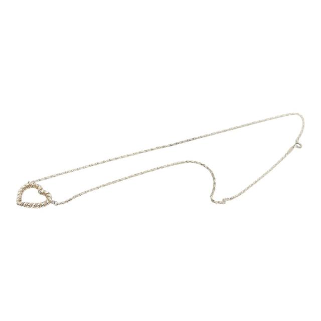 ティファニー ツイストハート ネックレス SV925 シルバー K18YG イエローゴールド レディース TIFFANY&Co. 【中古】_3