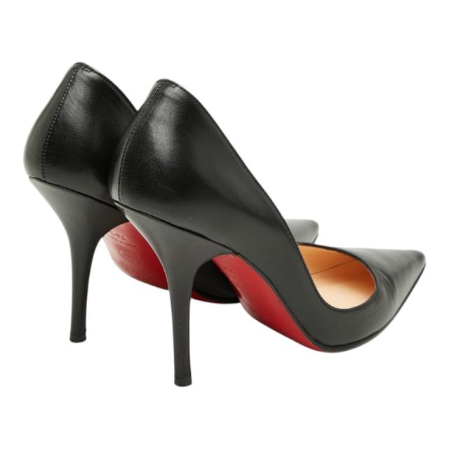 クリスチャンルブタン ポインテッドトゥ パンプス サイズ36 1/2 ブラック パテントレザー レディース Christian Louboutin 【中古】_2