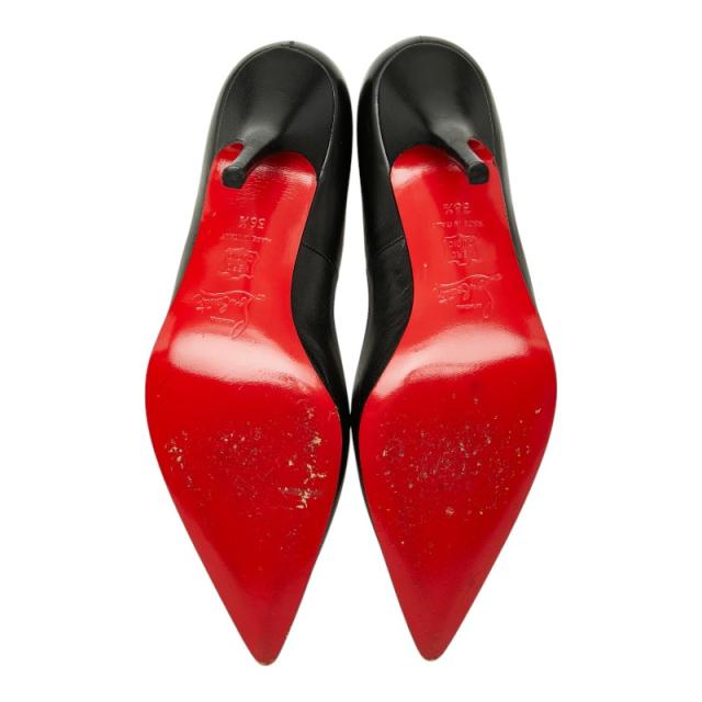 クリスチャンルブタン ポインテッドトゥ パンプス サイズ36 1/2 ブラック パテントレザー レディース Christian Louboutin 【中古】_4