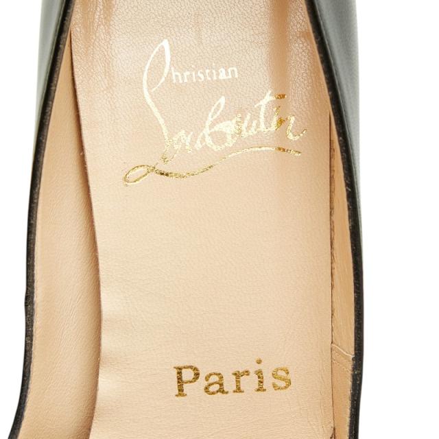 クリスチャンルブタン ポインテッドトゥ パンプス サイズ36 1/2 ブラック パテントレザー レディース Christian Louboutin 【中古】_6