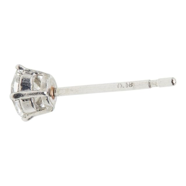 Pt900 プラチナ ダイヤ0.38ct スタッドピアス ピアス レディース 中古_4