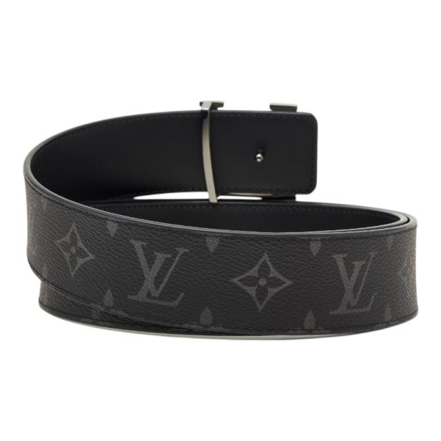 ルイ ヴィトン モノグラム エクリプス ベルト LV イニシャル 40MM リバーシブル サイズ：95/38 M9043T ブラック LOUIS VUITTON 【中古】_2
