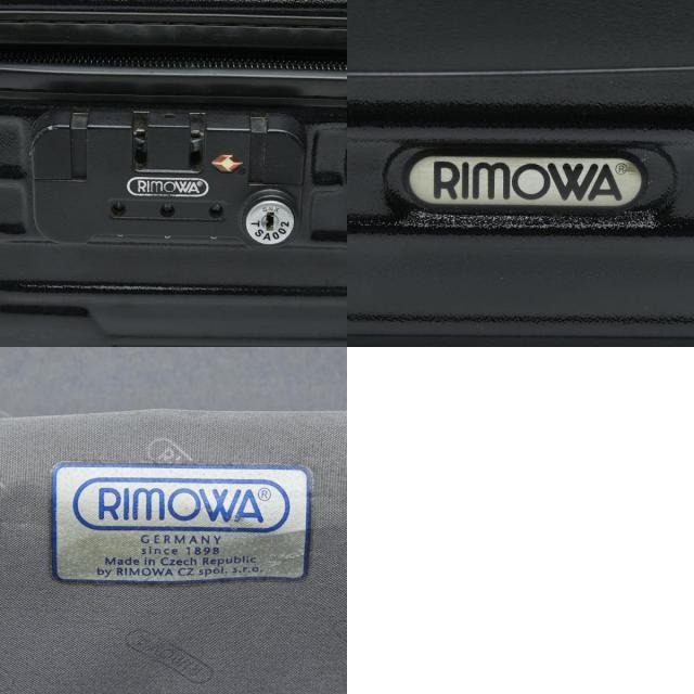 リモワ サルサ35L スーツケース キャリーバッグ キャリーケース ブラック ポリカーボネート メンズ レディース RIMOWA 【中古】_9