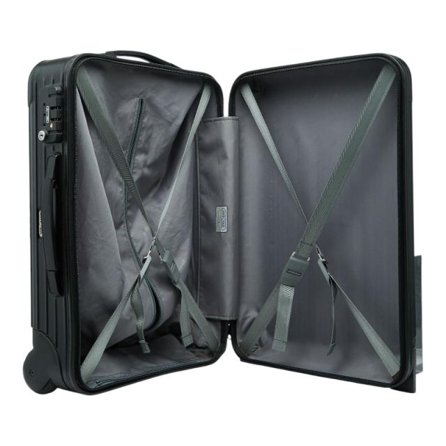 リモワ サルサ35L スーツケース キャリーバッグ キャリーケース ブラック ポリカーボネート メンズ レディース RIMOWA 【中古】_8