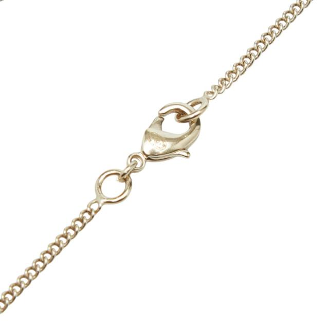 シャネル ココマーク ハート&amp;アロー ラインストーン ペンダント ネックレス 10P ゴールド ピンク メッキ エナメル CHANEL 【中古】_4