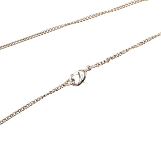 シャネル ココマーク ラインストーン ネックレス シルバー ブラック メタル レディース CHANEL 【中古】_3