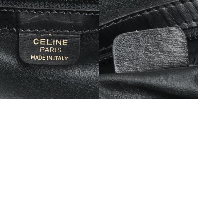 セリーヌ ハンドバッグ ブラック レザー レディース CELINE 【中古】_9