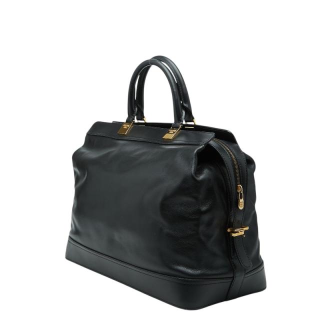 セリーヌ ハンドバッグ ブラック レザー レディース CELINE 【中古】_1