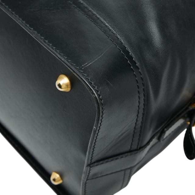 セリーヌ ハンドバッグ ブラック レザー レディース CELINE 【中古】_3