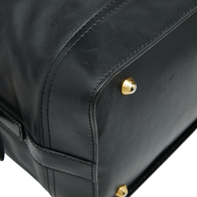 セリーヌ ハンドバッグ ブラック レザー レディース CELINE 【中古】_4