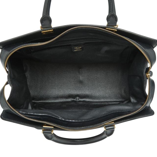 セリーヌ ハンドバッグ ブラック レザー レディース CELINE 【中古】_8