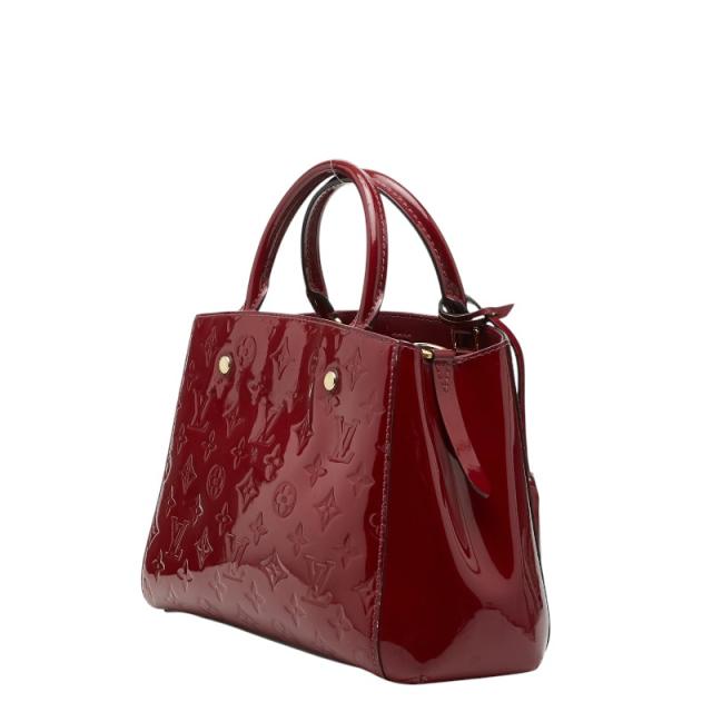 ルイ ヴィトン モノグラム ヴェルニ モンテーニュBB ショルダーバッグ 2WAY M50172 ローズアンディアン LOUIS VUITTON 【中古】_1