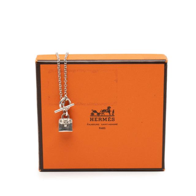 エルメス バーキン アミュレット ネックレス SV925 シルバー レディース HERMES 【中古】_5