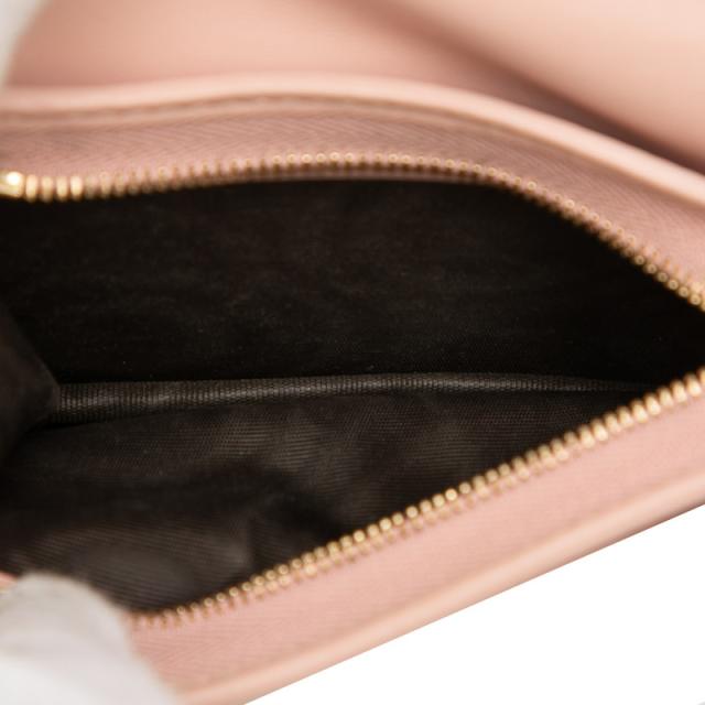 グッチ GGマトラッセ GGロゴ キルティング 二つ折り財布 723786 ピンク レザー レディース GUCCI 【中古】_4