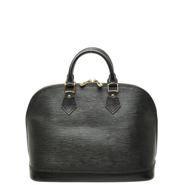 ルイ ヴィトン エピ アルマ ハンドバッグ ショルダーバッグ M52142 ノワール ブラック レザー レディース LOUIS VUITTON 【中古】